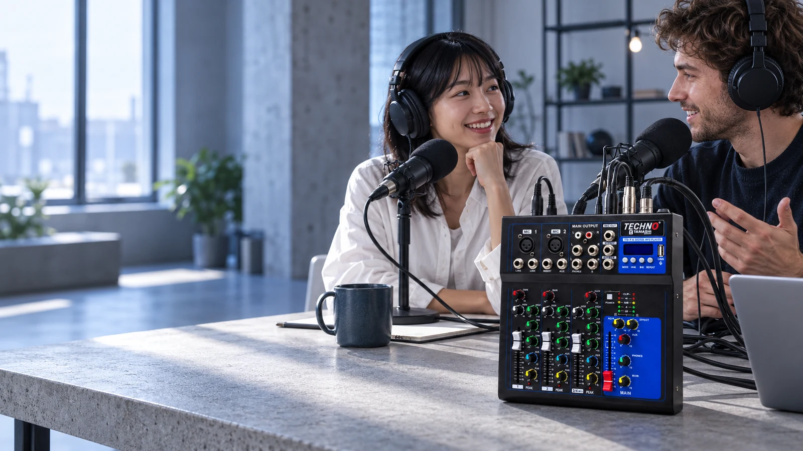 Techno Tamashi Mixers in a real-world setting
