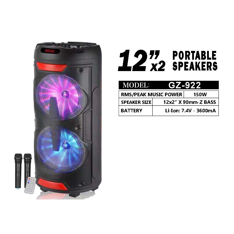 Techno Tamashi GZ-922 Portable Speakers