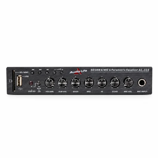 Audio Life AL-333 3-Band Parametric Equalizer with Microphone Input