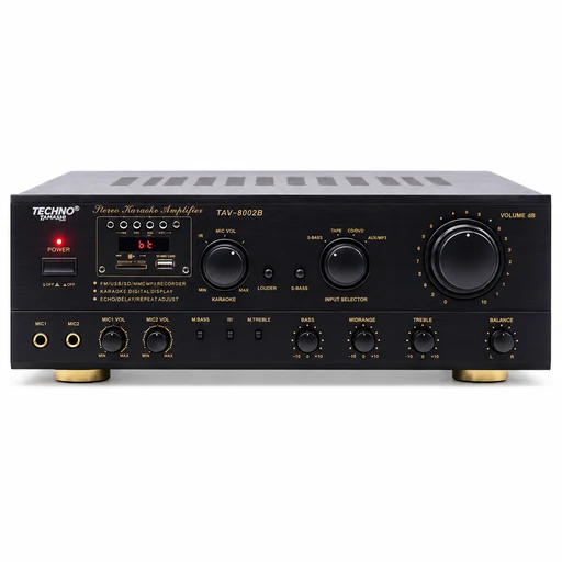 Techno Tamashi TAV-8002B Karaoke amplifier