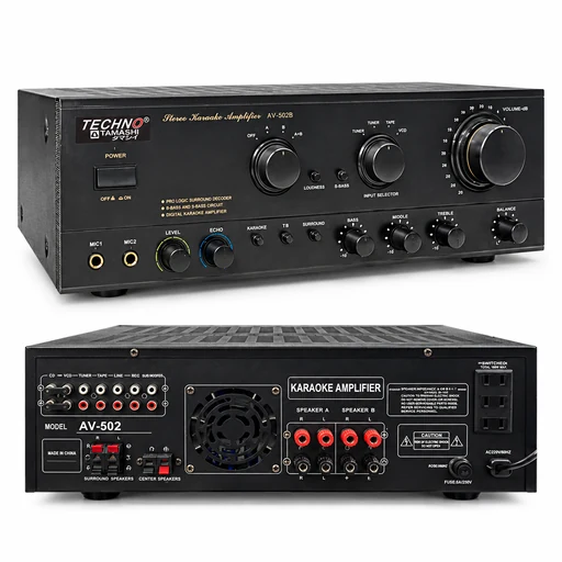 Techno Tamashi AV-502 Karaoke amplifier
