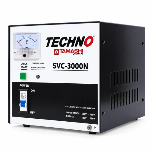 Techno Tamashi SVC-3000N Automatic voltage regulator