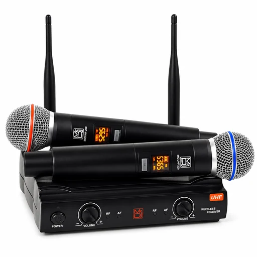 Wireless Microphone System Mr. DJ MICUHF-200 Mr. DJ