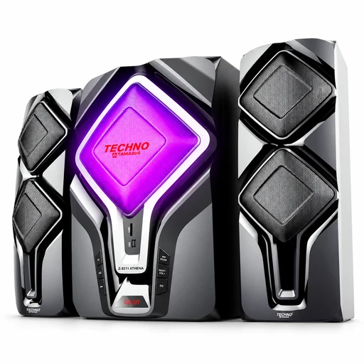 Techno Tamashi Z-8211 Athena MP5 Video and Audio Mulitmedia Player and Speaker System