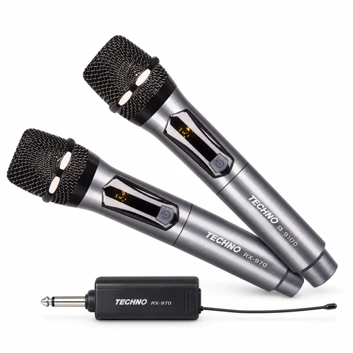 Techno Tamashi RX-970DUET Wireless microphone system