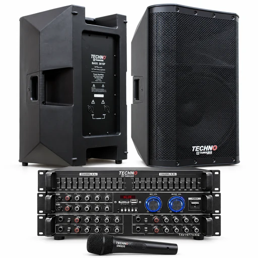 Techno Tamashi SET – 3615 Karaoke speaker set