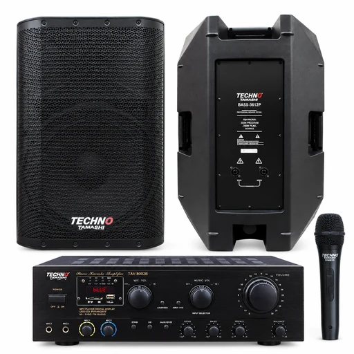 Techno Tamashi SET-TORNADO 3612 Karaoke speaker set