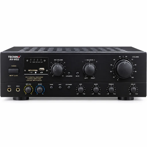 Techno Tamashi AV-602 Karaoke amplifier