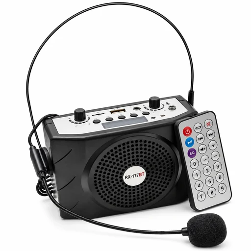 Techno Tamashi RX-177BT Lithium Amplifier Portable voice amplifier