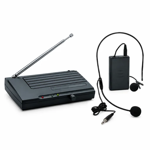 Techno Tamashi RX-68A Wireless Microphone System (Black)